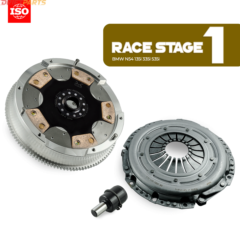 RACE STAGE 1 Clutch set for BMW N54 N54B30 135i 335i 535i 6 speed 240mm 9 45