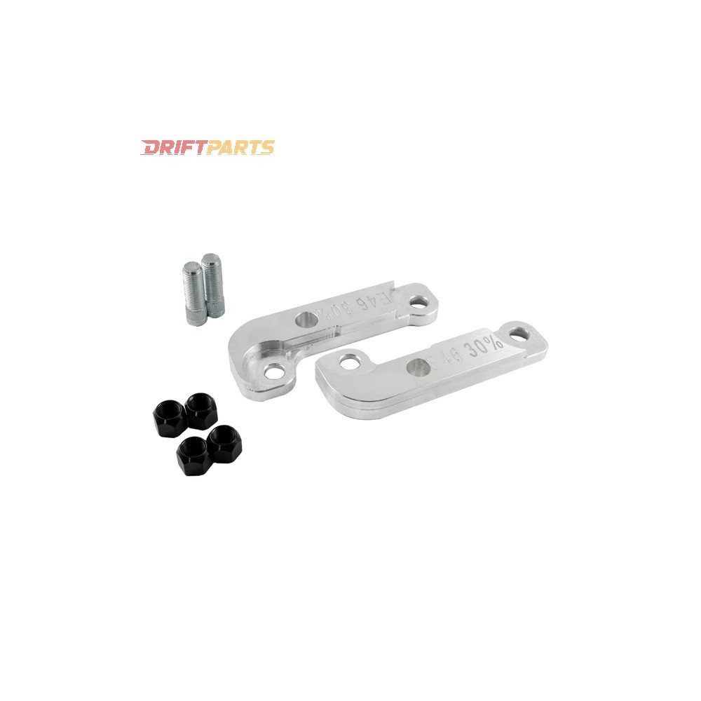 BMW E46 Turn Angle Adapters - Enhance Steering Performance