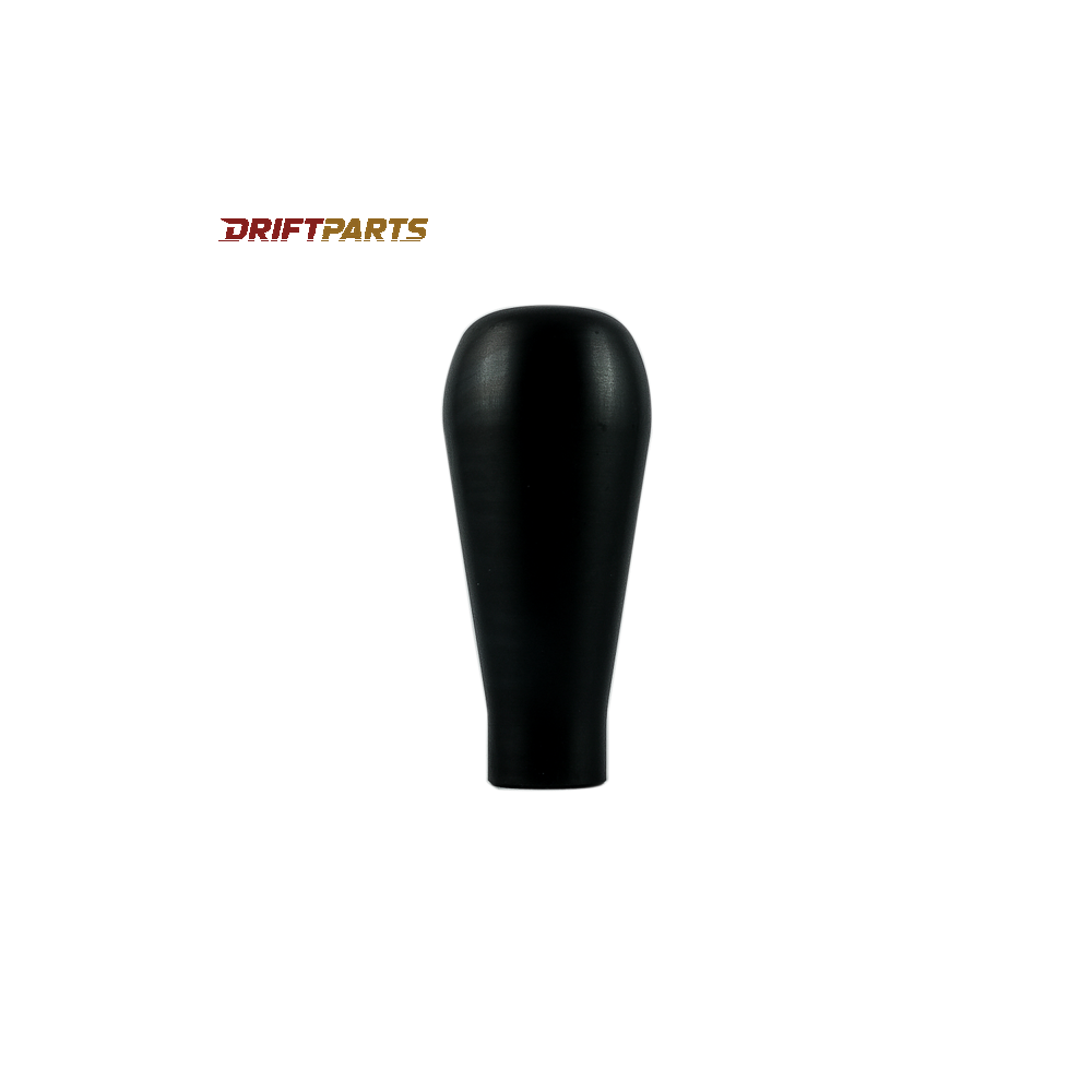 Aluminium Long Black Knob