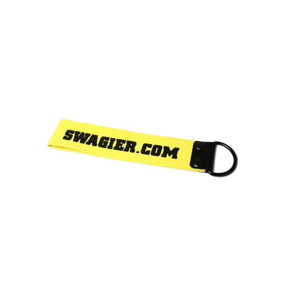 Laccetto portachiavi SWAGIER giallo corto spesso