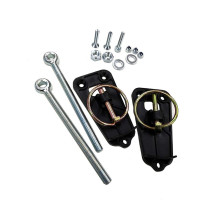 Chiusure rapide cofano nere quick release