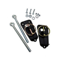 Chiusure rapide cofano nere quick release