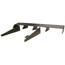 Diffusore posteriore universale alluminio 3 mm