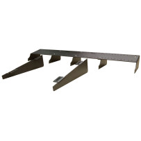 Diffusore posteriore universale alluminio 3 mm