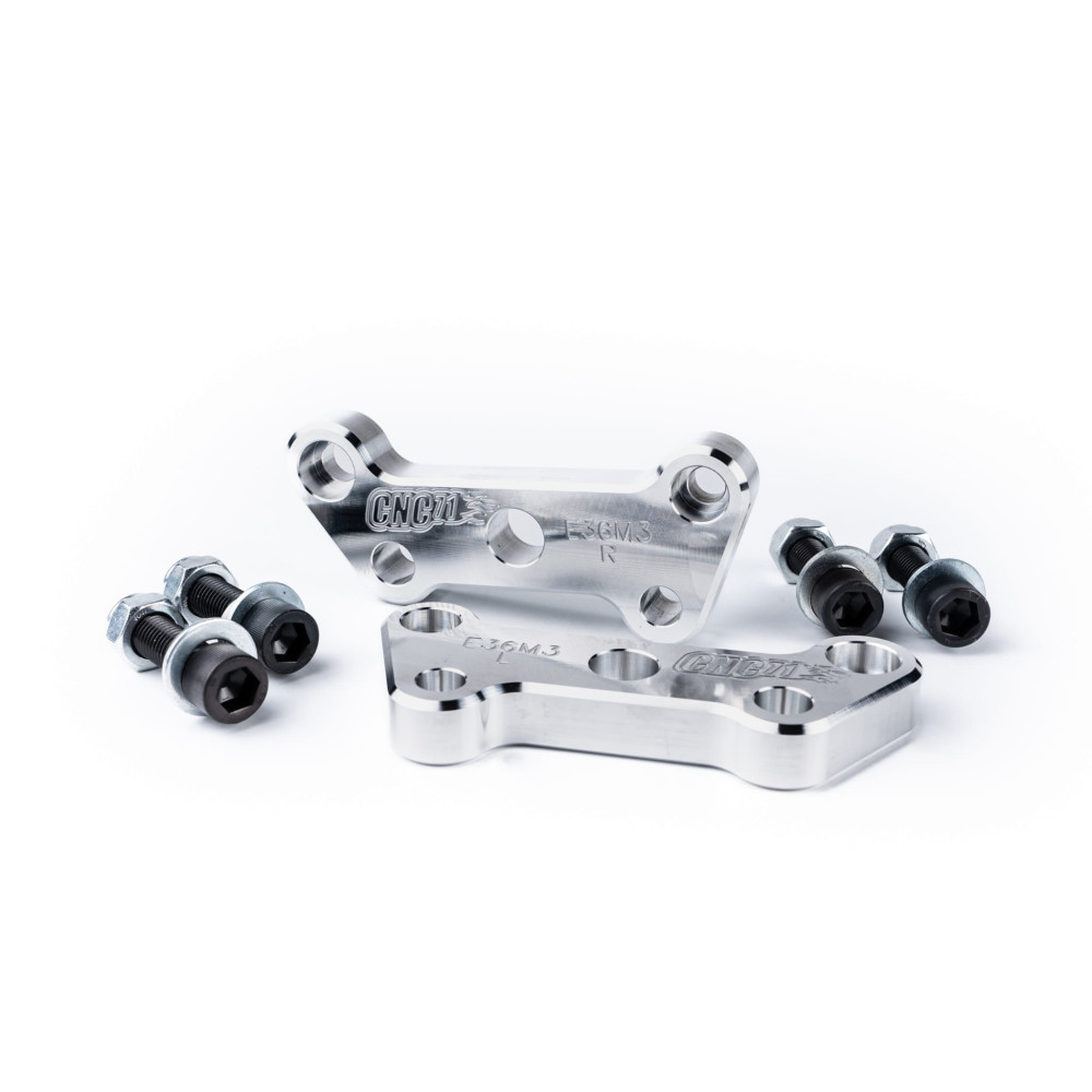 Adattatori angolo sterzo BMW E36 M3 per bracci originali | CNC71