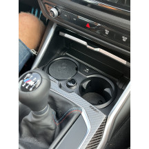 Integración de la palanca del freno de mano en el túnel central BMW G80 G82 G87