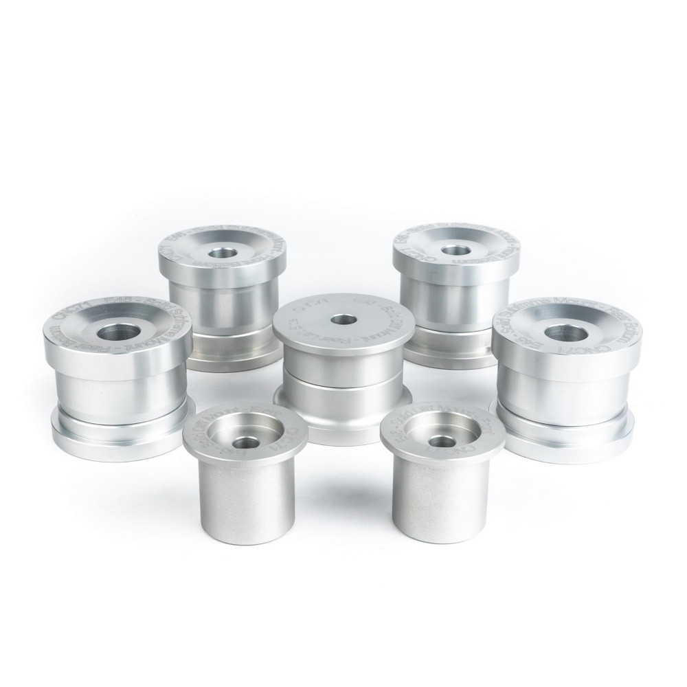 CNC71 Solid Rear Bushing Kit BMW E46
