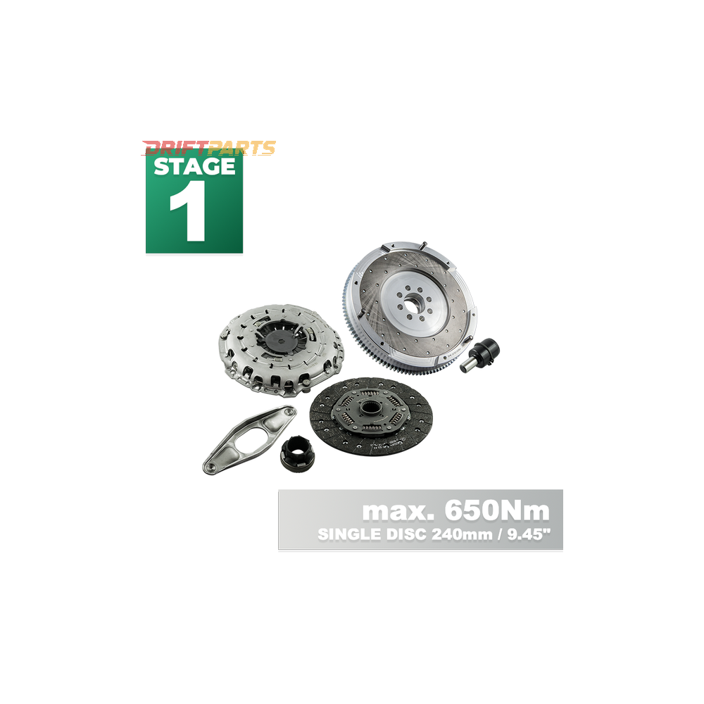 Kit Stage 1 BMW M50–S54 vers GS6-53BZ, 240 mm, 7,15 kg