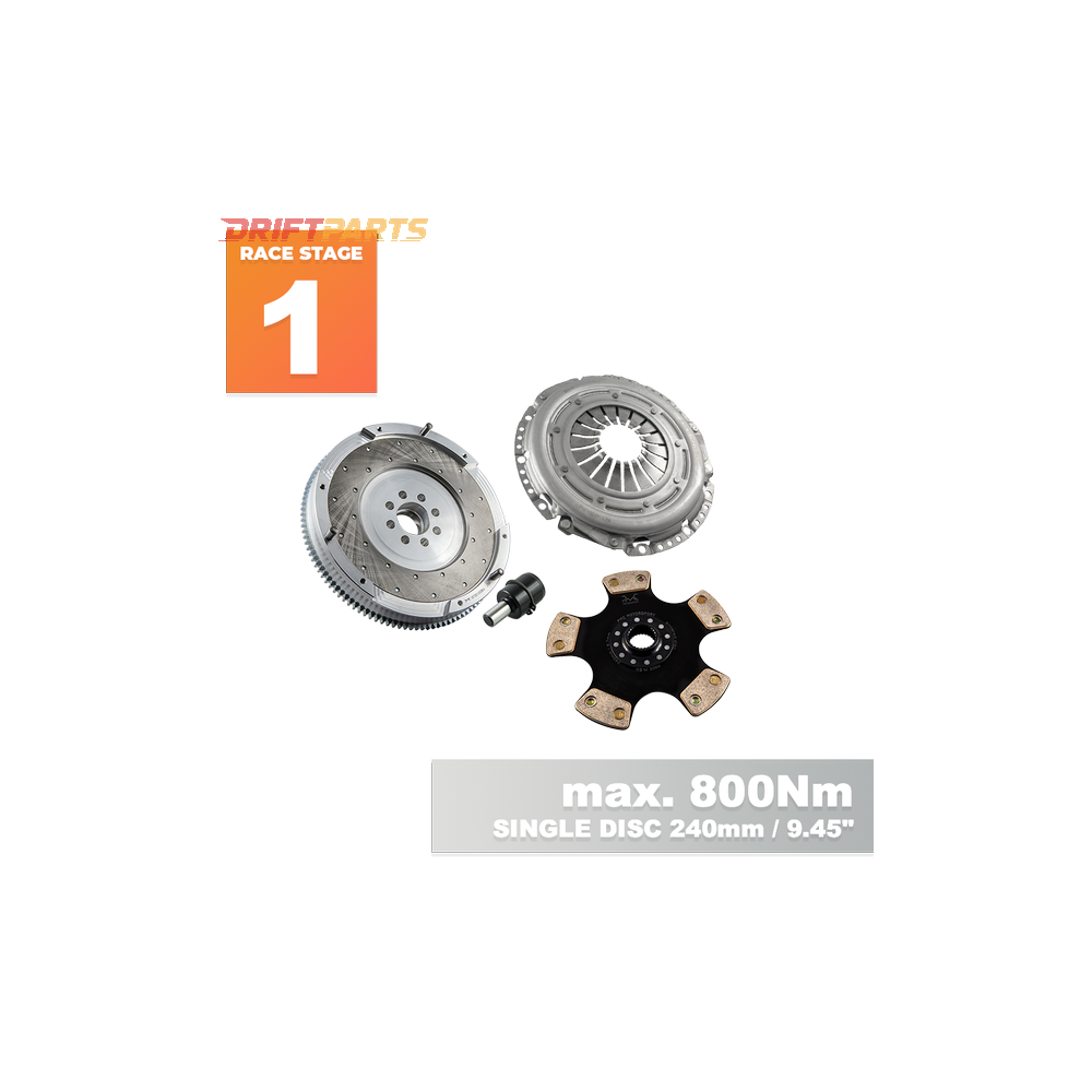 Race-Stage-1-Kit BMW M50–S54 auf GS6-53BZ, 7,15 kg