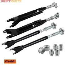 STAGE 3 Fahrwerkskit BMW E46 schwarz Uniball Fluro