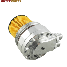 Coperchio filtro olio BMW M52/M54 con raccordi