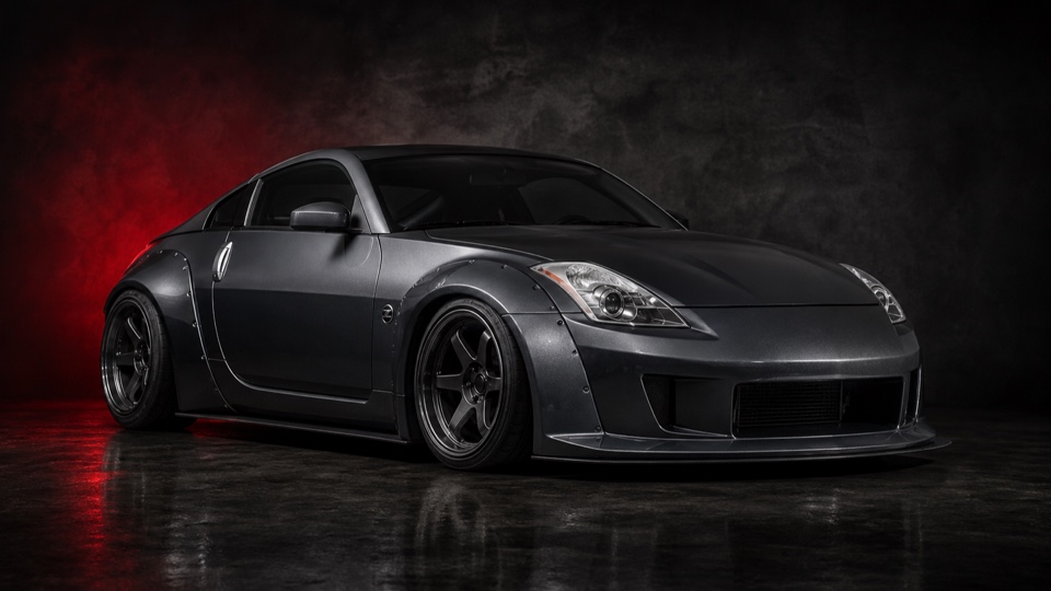 Nissan 350Z Z33 preparata per il drift